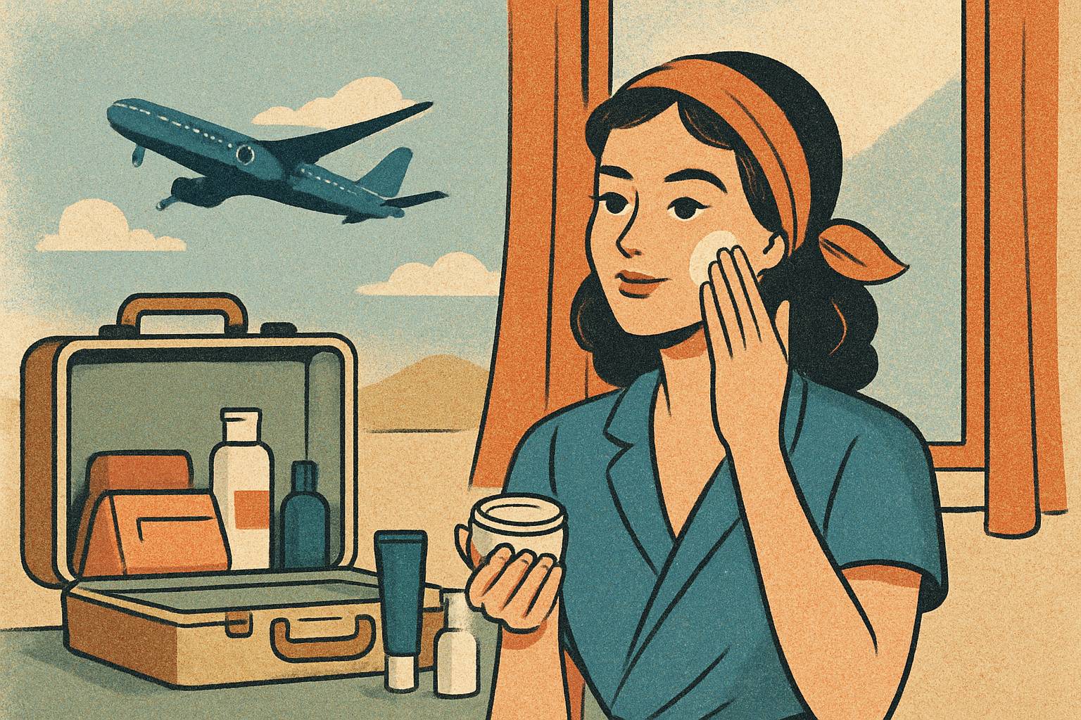 7 astuces beauté pour garder un teint frais en voyage