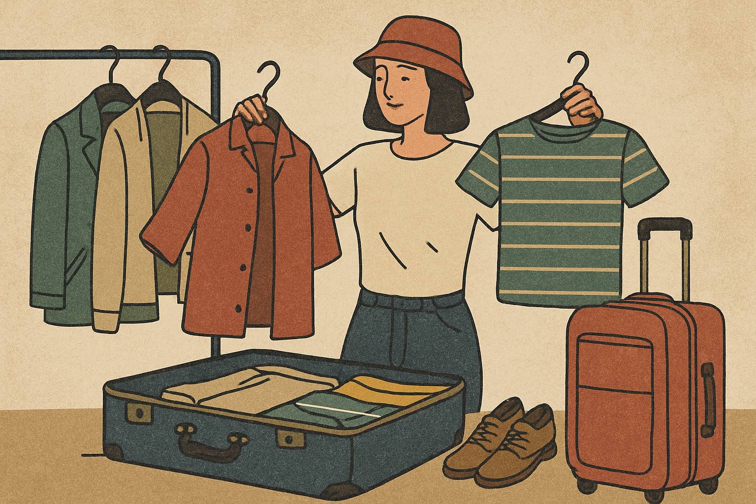 Comment choisir ses vêtements pour un voyage stylé et pratique