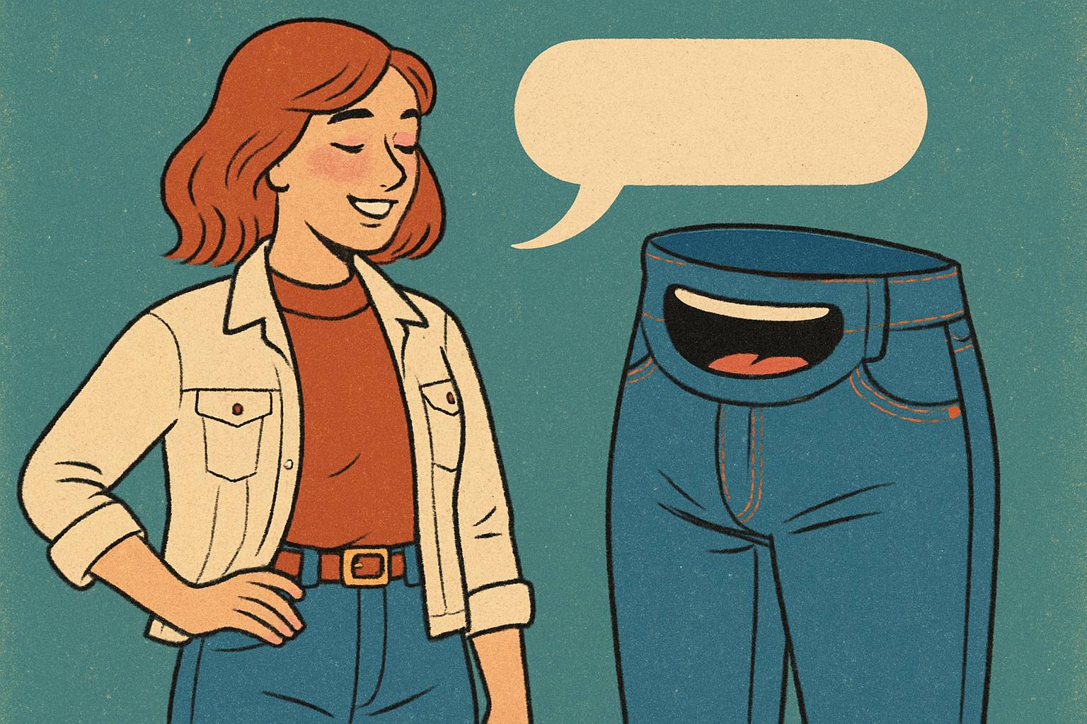 Le mystère du jean qui parle : révolution ou délire fashion ?