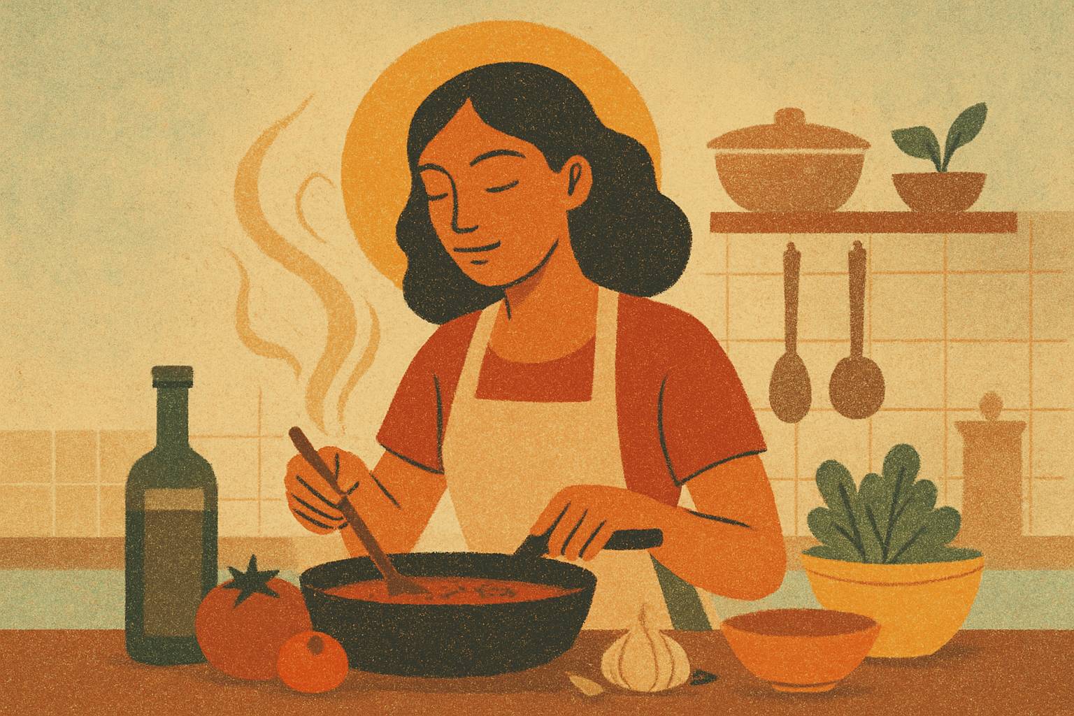 Recettes spirituelles : comment la cuisine peut éveiller nos sens et notre âme
