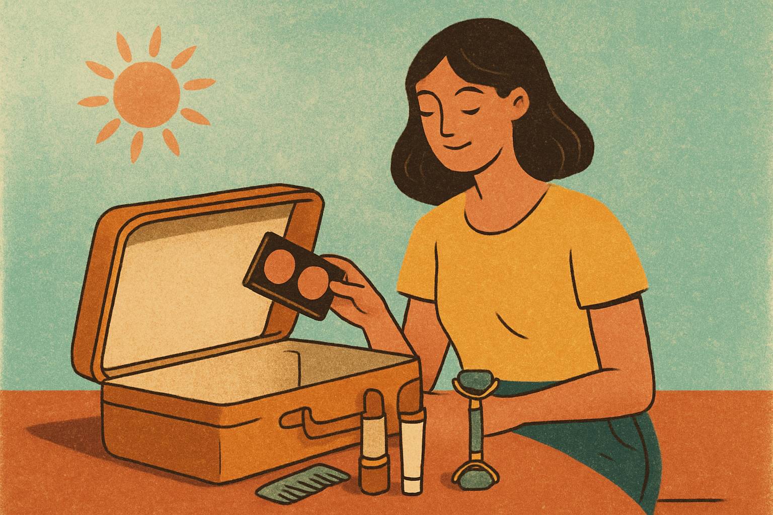 5 accessoires beauté indispensables pour voyager légère