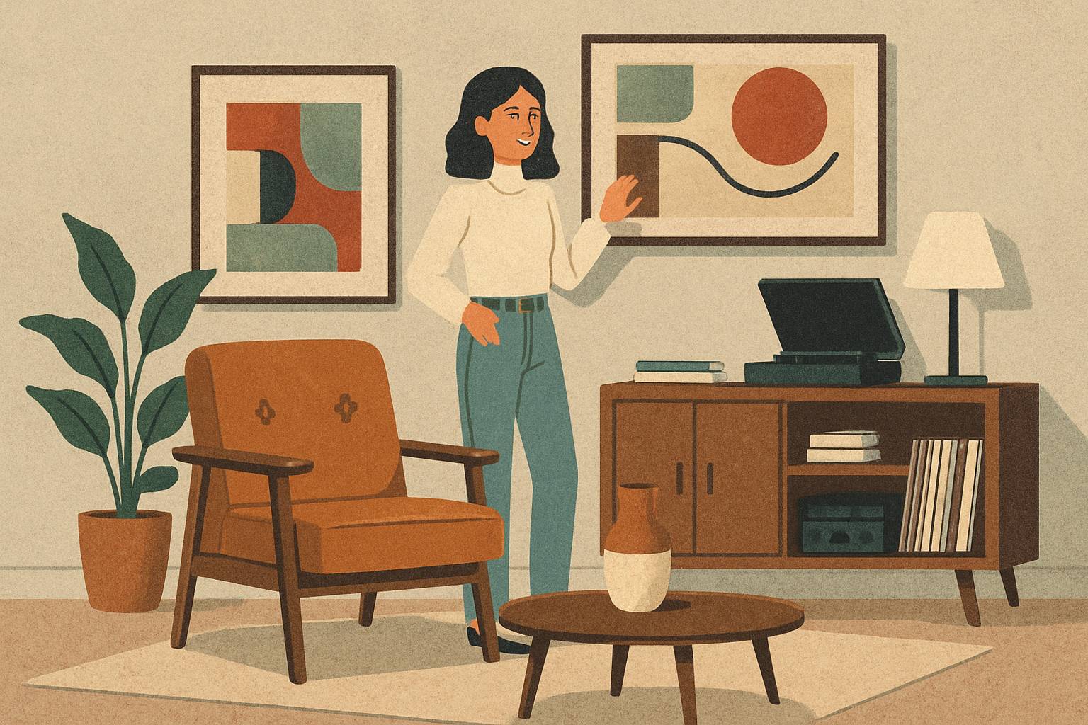 Comment mixer vintage et modernité sans faux pas