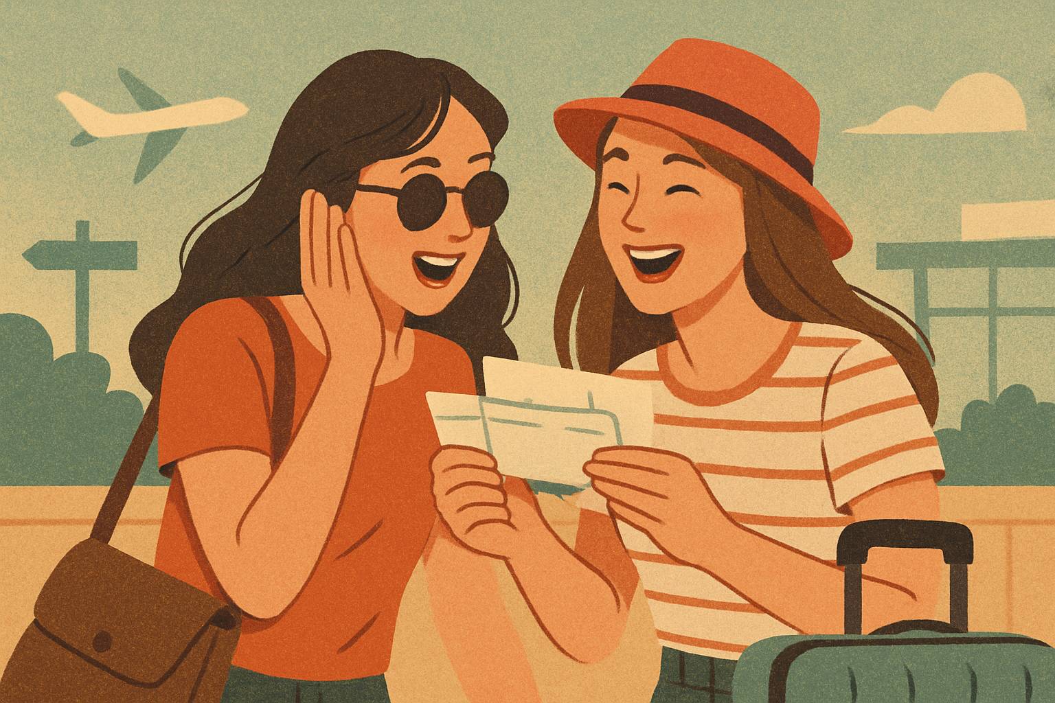 Comment organiser un voyage surprise pour votre meilleure amie