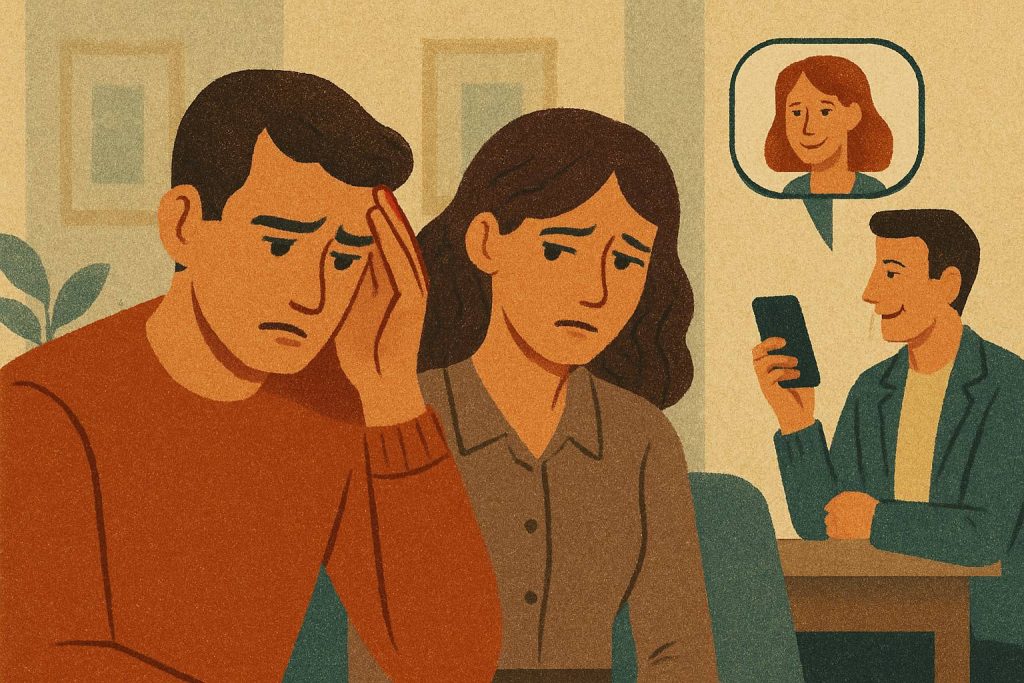 Infidélité émotionnelle : le nouveau fléau invisible des relations modernes