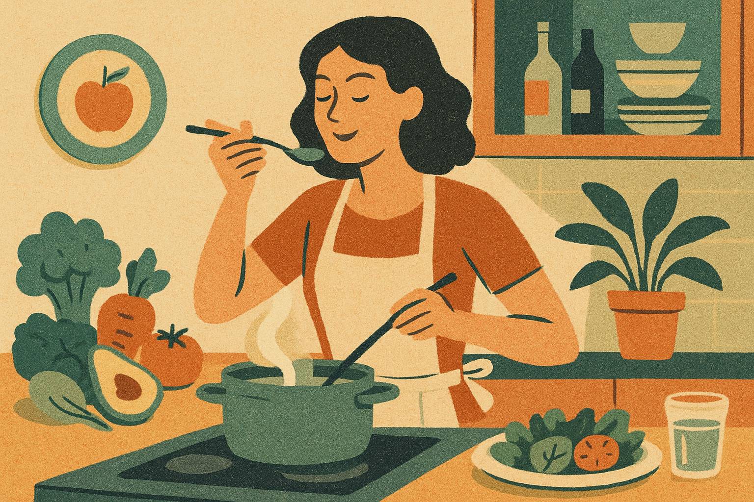 La cuisine comme art de vivre : trouver l’équilibre entre plaisir et santé