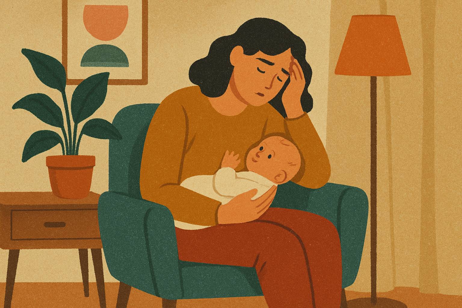 La dépression post-partum : reconnaître les signes et s’en sortir