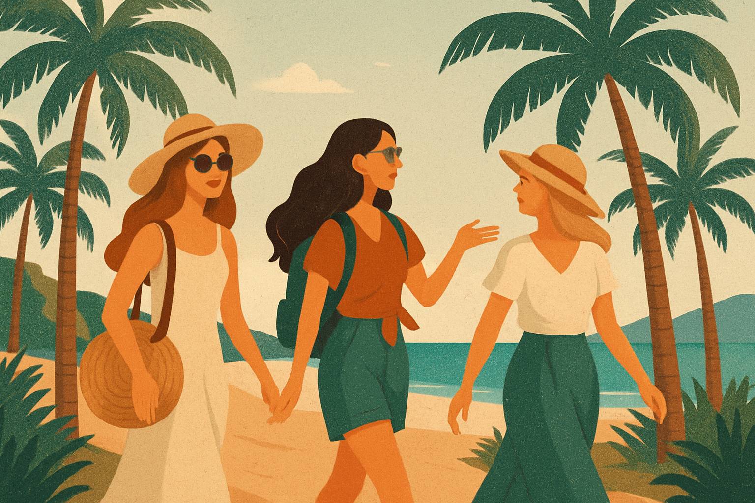 Le top des destinations pour un voyage détox entre filles