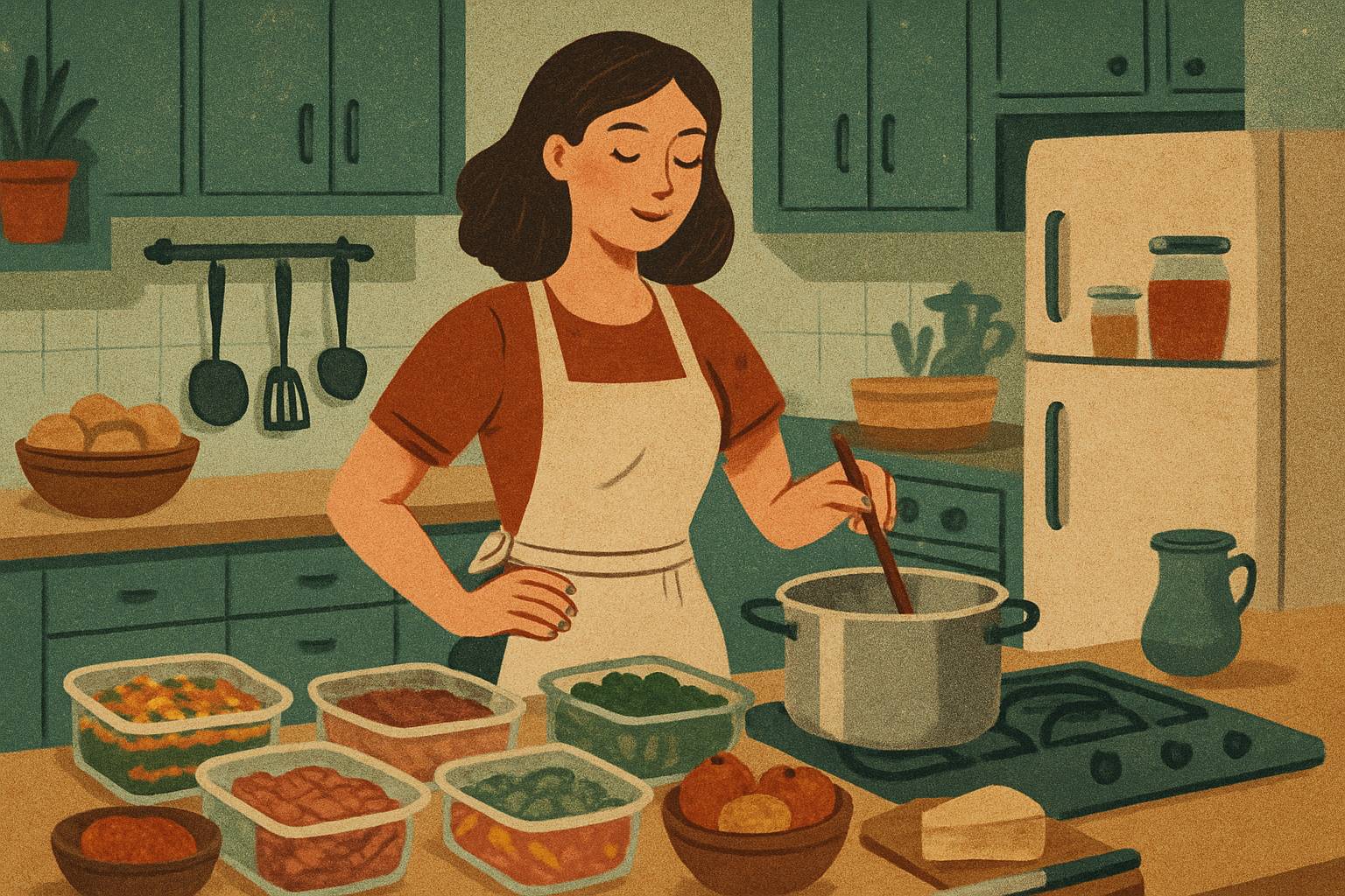 Batch cooking pour femmes actives