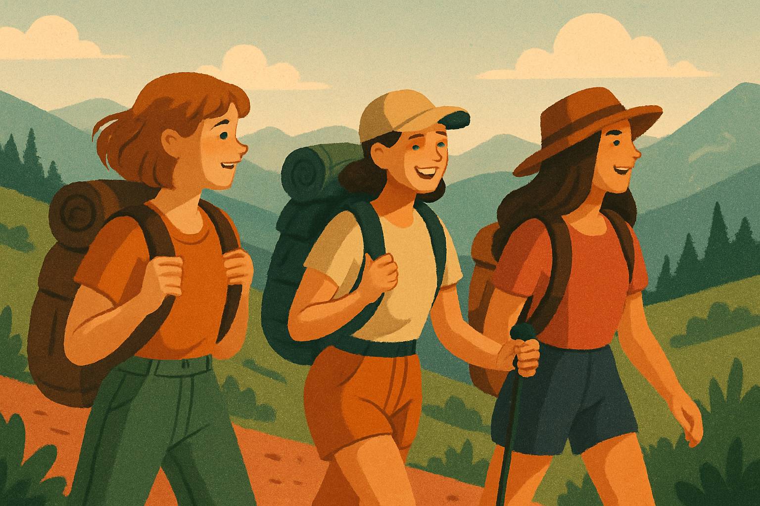 Mon premier trek entre filles : récit & conseils