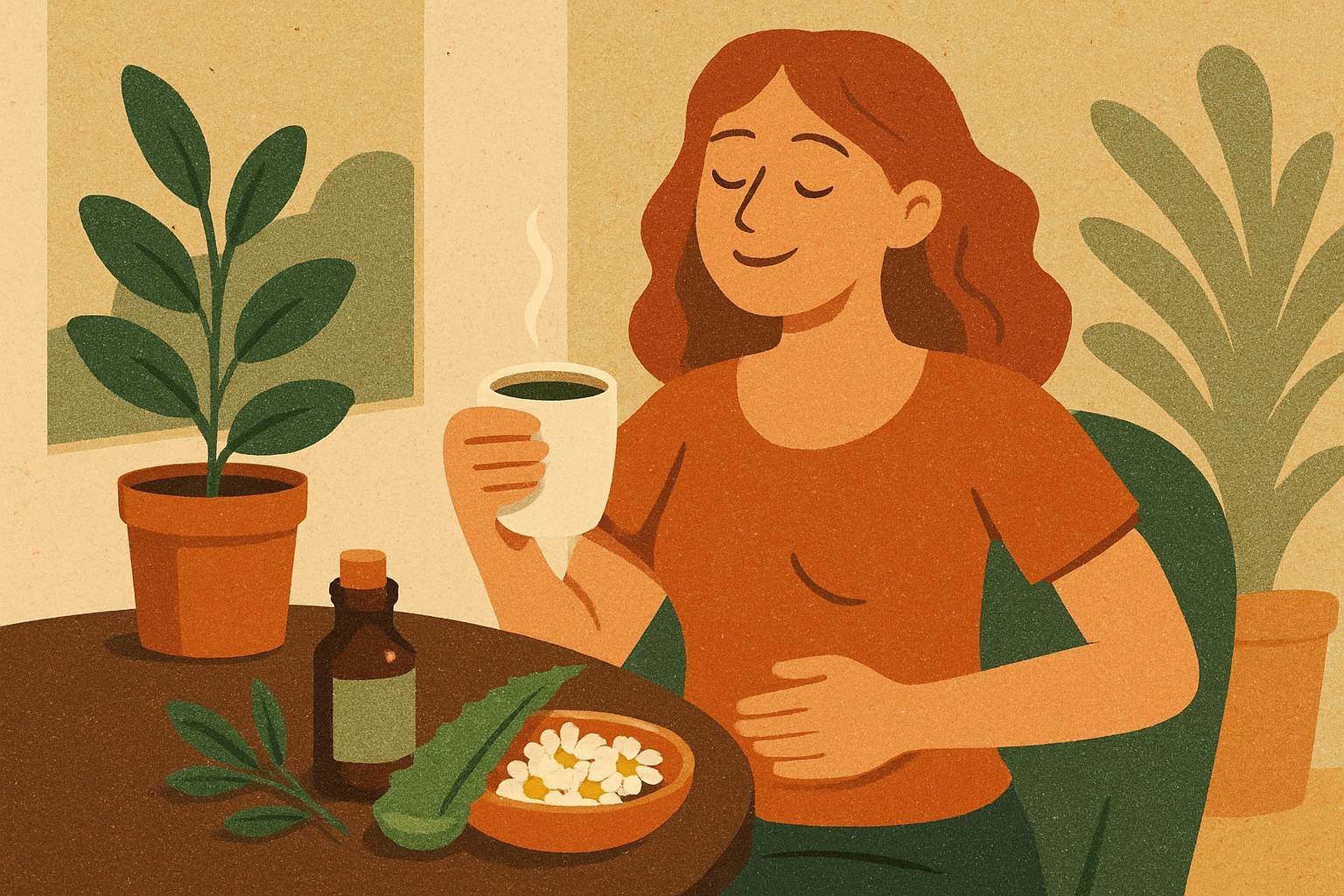 Petits maux féminins : les solutions naturelles