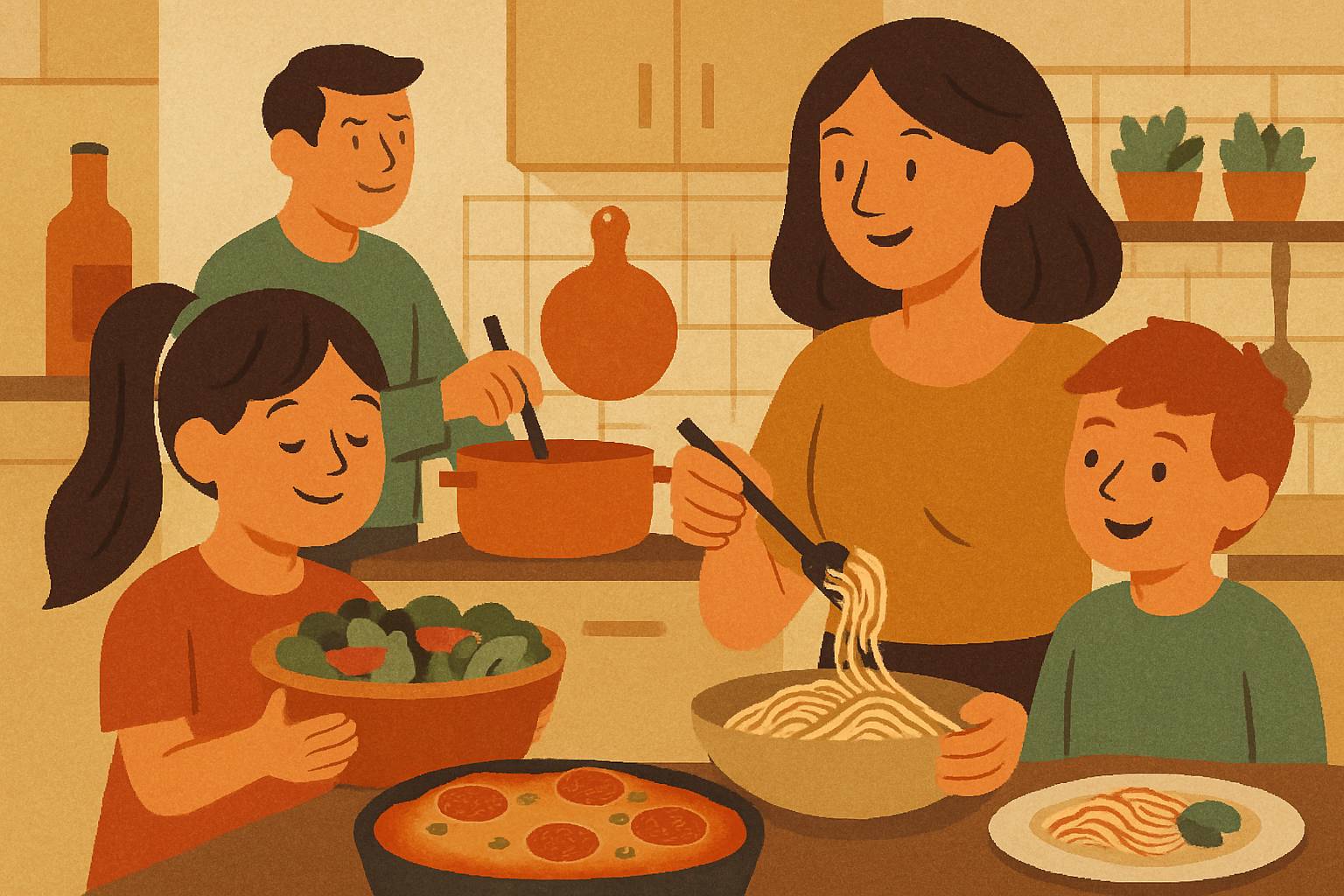 Recettes végétariennes faciles pour toute la famille