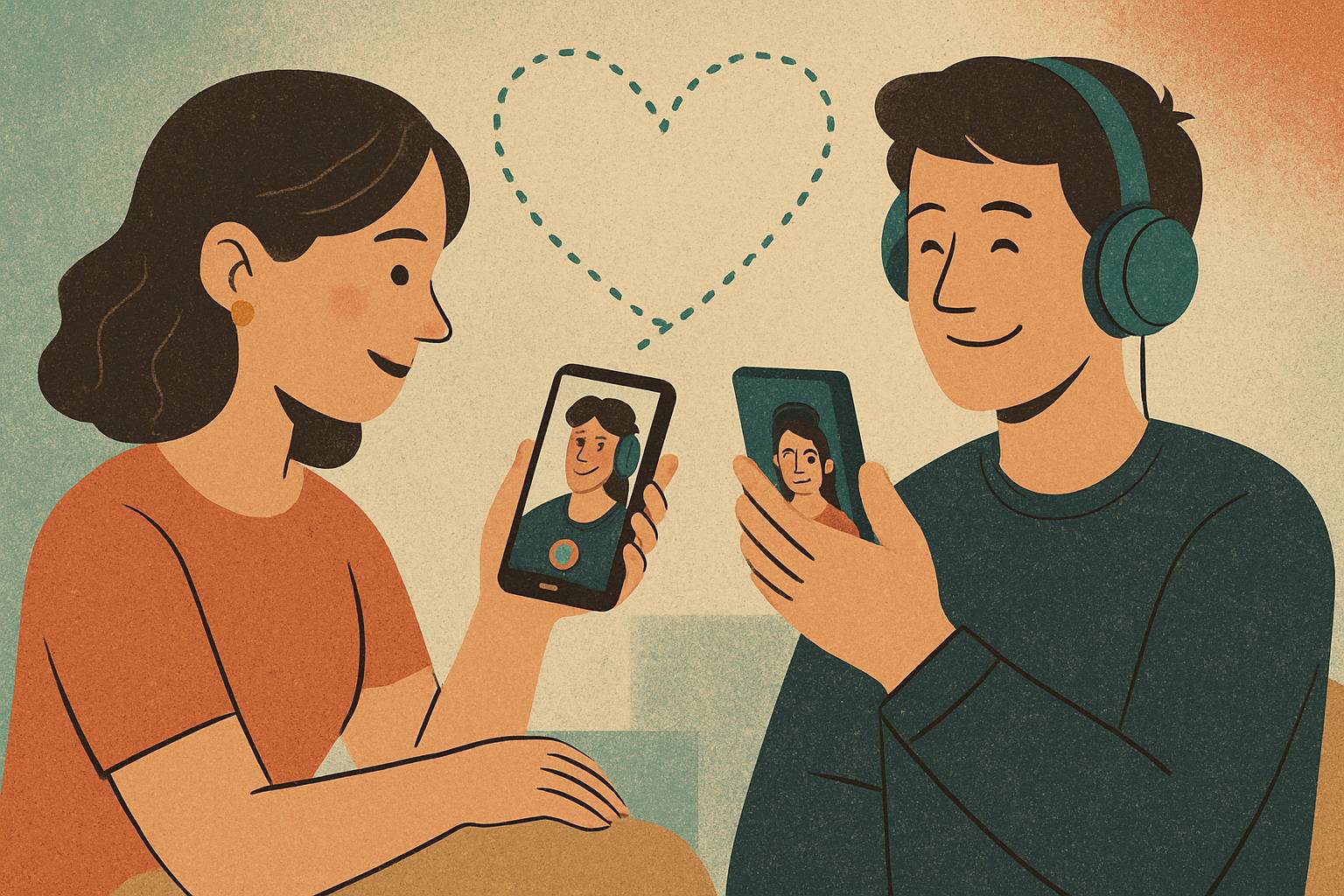 Vivre l’amour à distance : conseils et limites