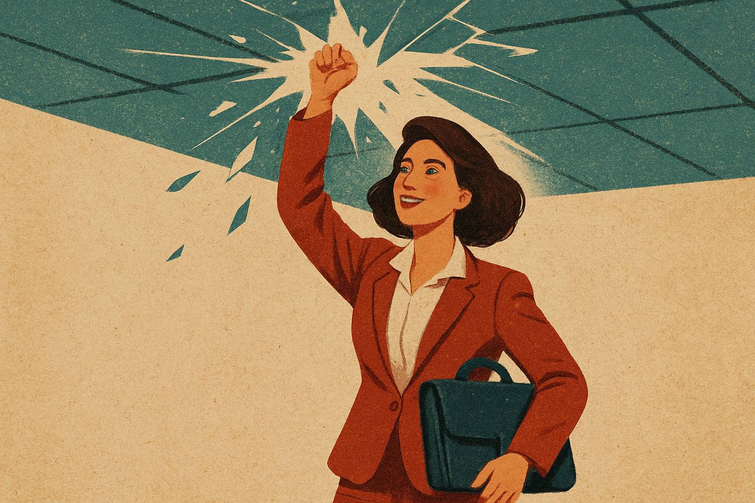 Briser le plafond de verre avec style : récits de conquêtes féminines inattendues