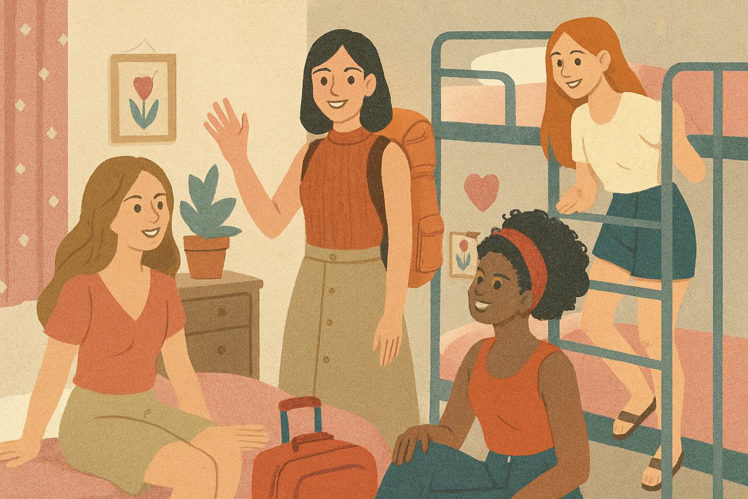 Ces auberges de jeunesse girly où vous allez vous faire des copines