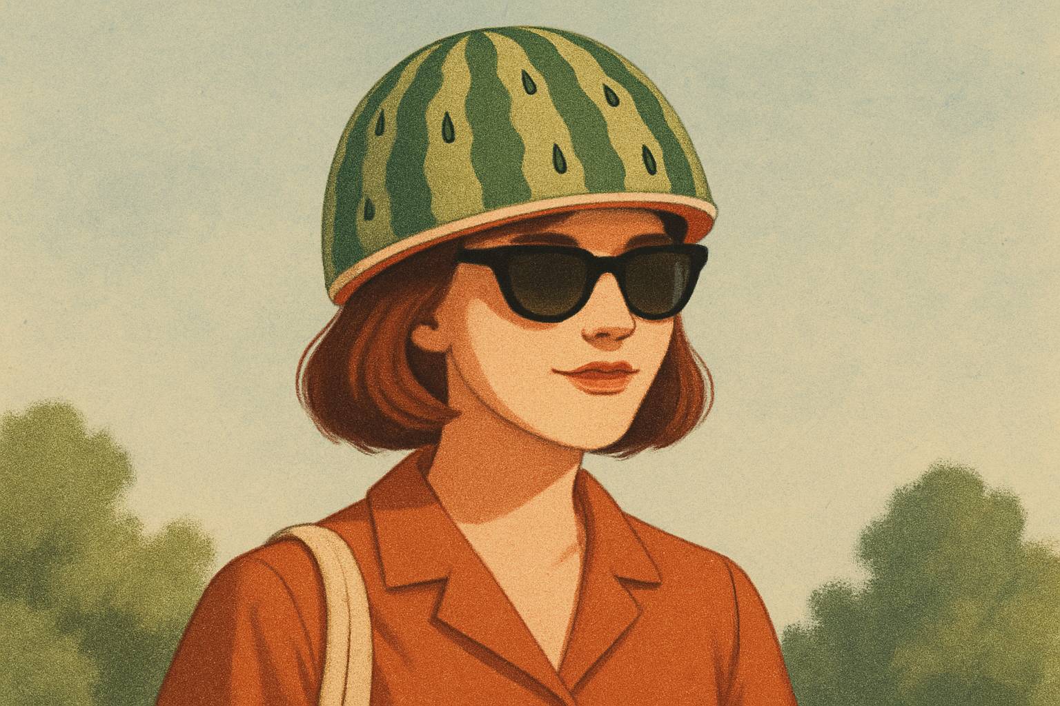 Comment porter un chapeau en forme de pastèque sans passer pour un clown ?